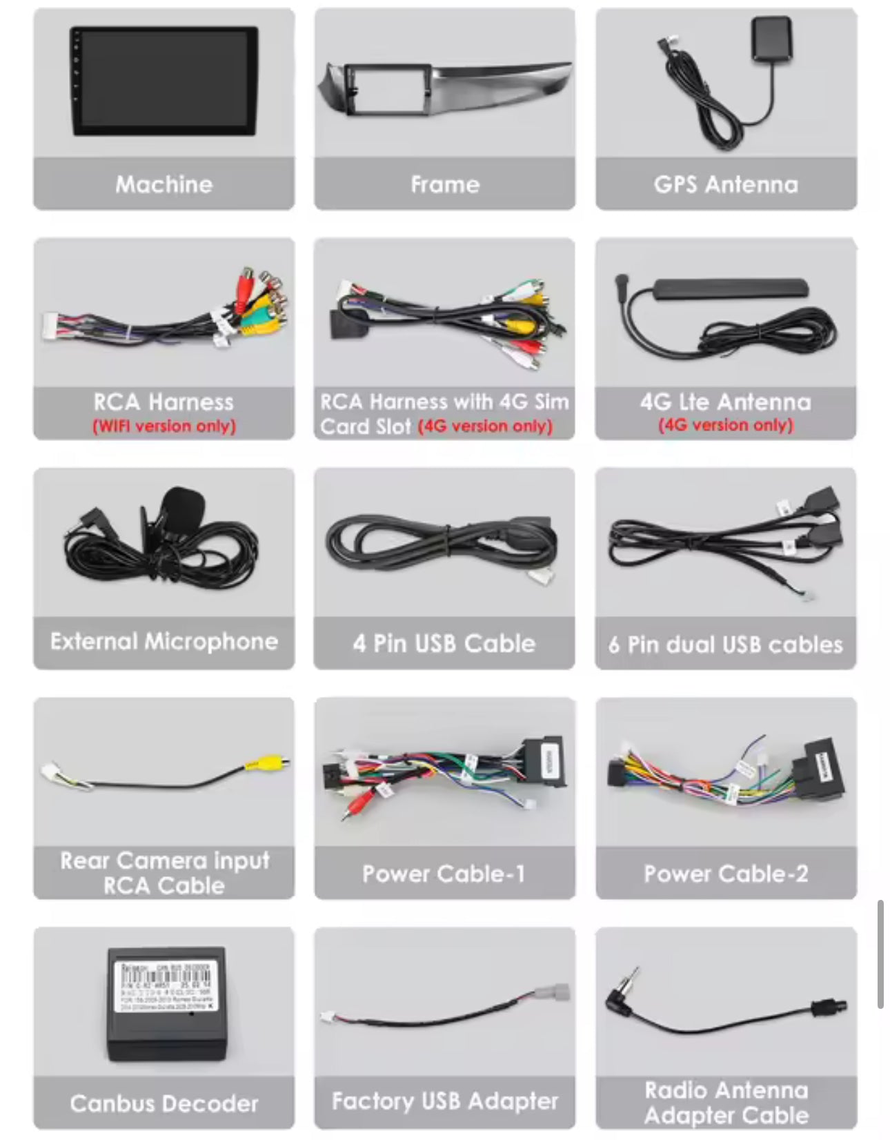 Autoradio Alfa Giulietta 9 pollici (2gb+32gb)