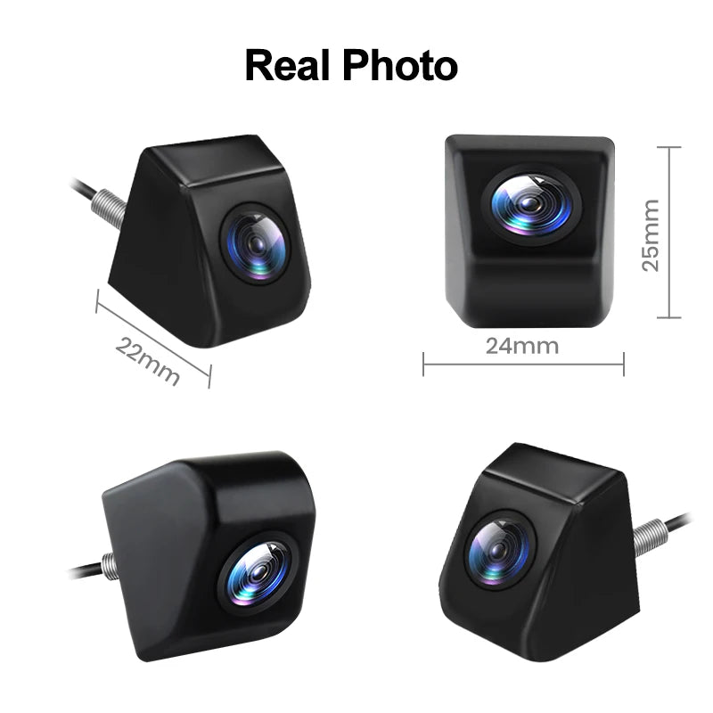 Telecamera Posteriore per Auto 960P / 1080P | Impermeabile | Grandangolo 120° / 140° / 145° | Guida al parcheggio inclusa