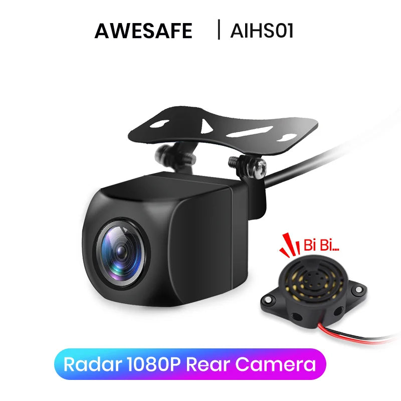 Telecamera Posteriore per Auto 960P / 1080P | Impermeabile | Grandangolo 120° / 140° / 145° | Guida al parcheggio inclusa