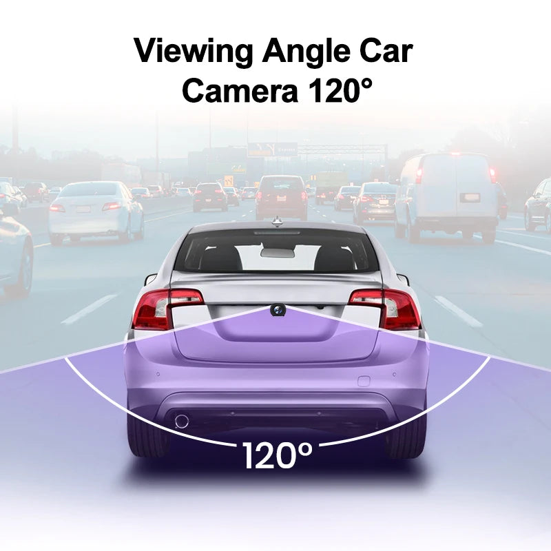 Telecamera Posteriore per Auto 960P / 1080P | Impermeabile | Grandangolo 120° / 140° / 145° | Guida al parcheggio inclusa
