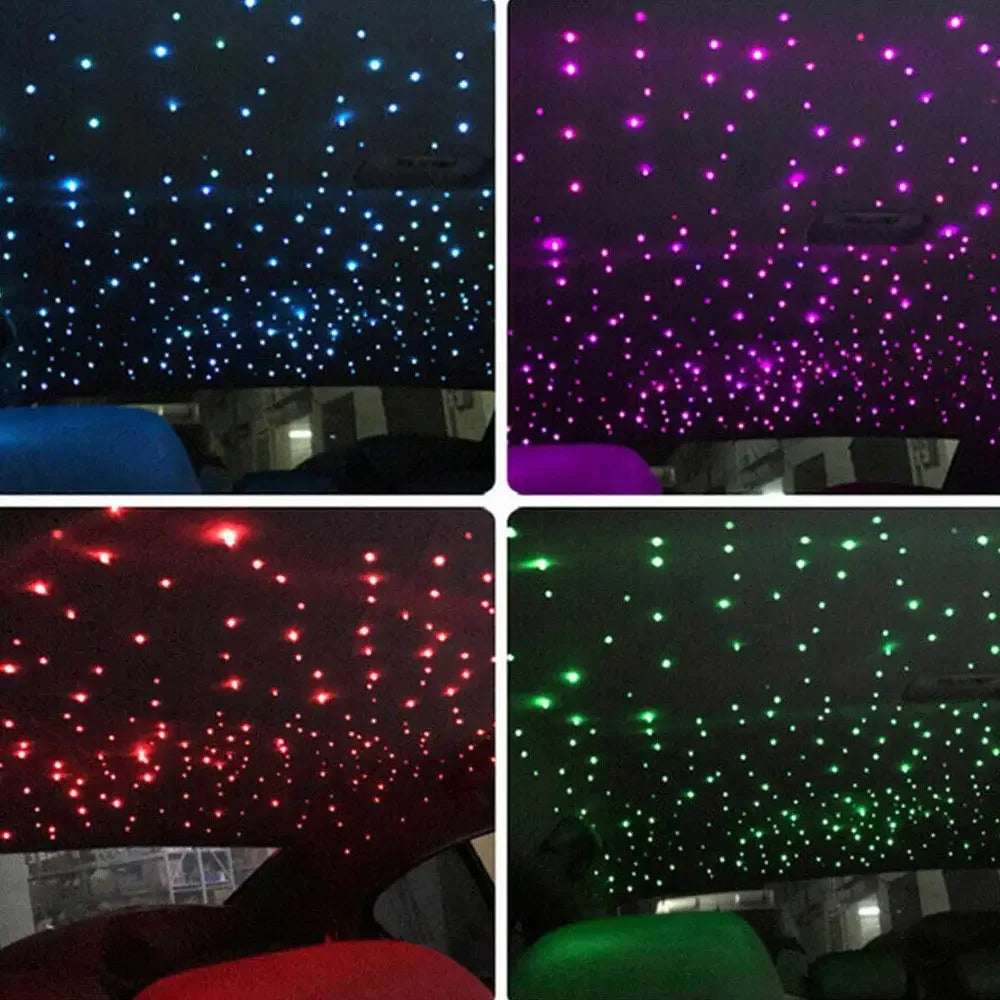 Luce Stellare per Tetto Auto RGBW - Controllo APP - Cielo Stellato a Fibre Ottiche per Auto o Casa