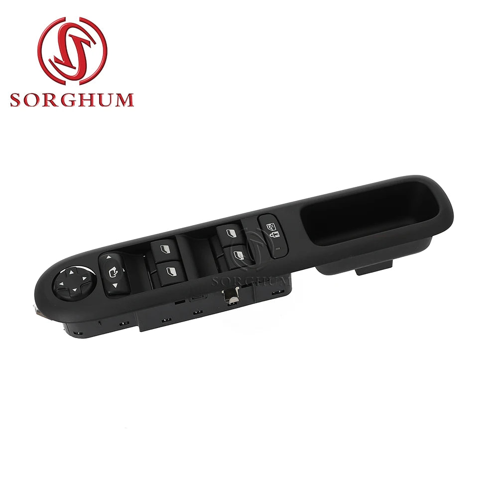 Interruttore Alzavetri Elettrico Comando Principale Sinistro (Lato Guida) Per Peugeot 3008 / 5008 Hatchback e Wagon – Codice: 96650621ZD