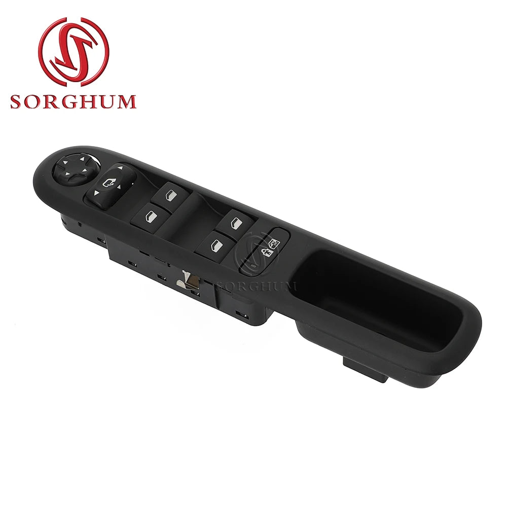 Interruttore Alzavetri Elettrico Comando Principale Sinistro (Lato Guida) Per Peugeot 3008 / 5008 Hatchback e Wagon – Codice: 96650621ZD