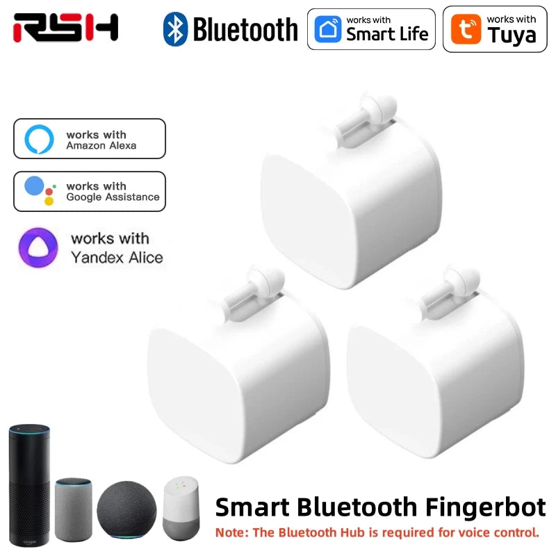 RSH Fingerbot Tuya Bluetooth: Attuatore Meccanico Intelligente per Interruttori e Pulsanti