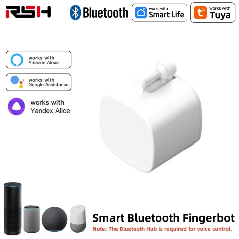RSH Fingerbot Tuya Bluetooth: Attuatore Meccanico Intelligente per Interruttori e Pulsanti